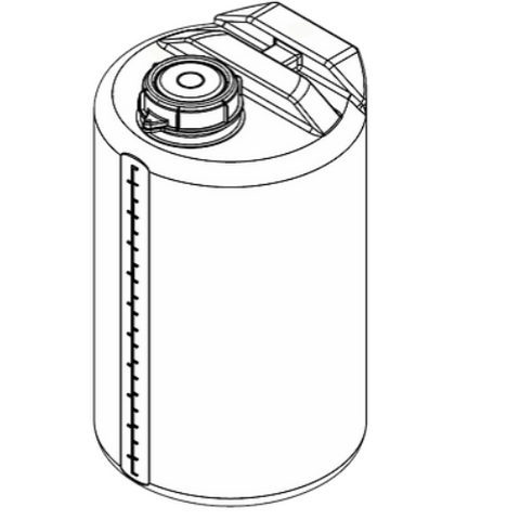 Image of 300 Gallon Industrial Vertical Closed Top Tanks 1.5 SG RTS Plastics VST-250 1.5 Tank