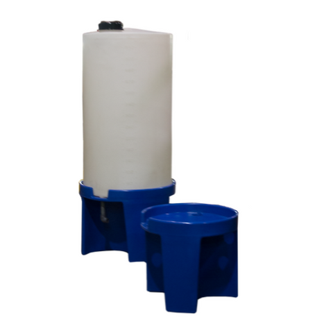 Image of 60 Gallon Industrial Dispensing Tanks RTS Plastics VST-50 Disp