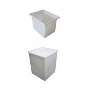 Image of 22 Gallon Open Top Rectangular Storage and Containment Tanks RTS Plastics RT-18 Tank