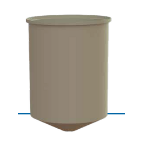 Image of 240 Gallon Cone Bottom Tank RTS Plastics CBOT-200