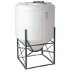 160 Gallon Cone Bottom Tank w/ Stand Norwesco 43845