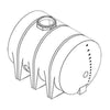 1310 Gallon Drainable Leg Tank Norwesco 41871