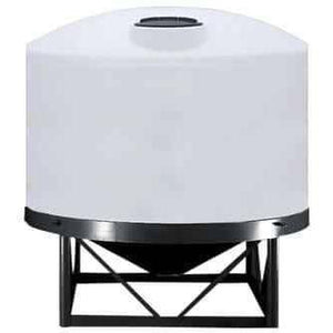 1720 Gallon Cone Bottom Tank w/ Stand Norwesco 44337